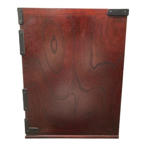 岩谷堂 タンス ブラウン 桜木作 鍵付き【小】 150 4段