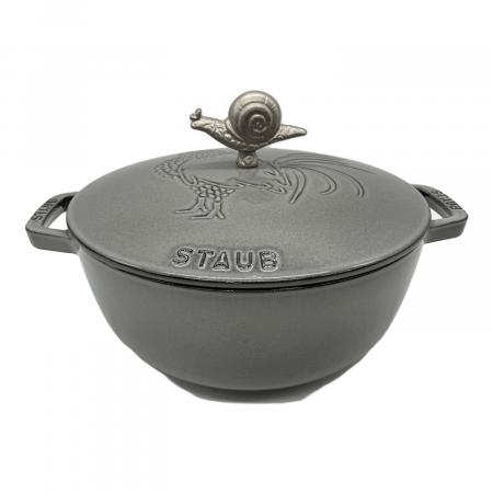 staub 両手鍋 ルースターココット チェリー 24CM Staub (ストウブ