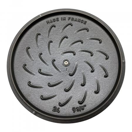 Staub (ストウブ) 両手鍋 グレー フレンチルースターココット