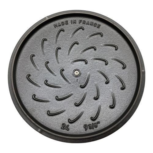 Staub (ストウブ) 両手鍋 グレー フレンチルースターココット