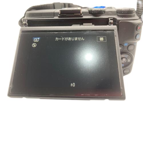 CANON (キヤノン) デジタルカメラ EOS M3 2420万画素(有効画素) 専用電池 SDHCカード SDカード SDXCカード 標準：ISO100～12800 拡張：ISO25600 最高約4.2コマ/秒 1/4000～30秒 -
