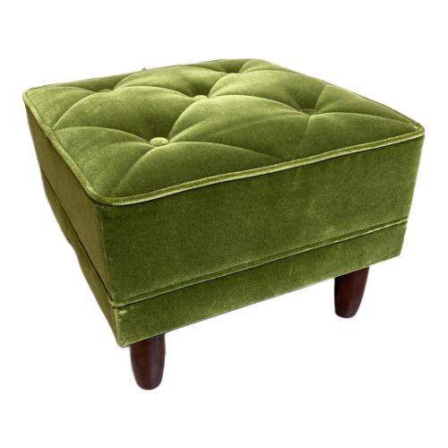 カリモク60 (カリモクロクマル) オットマン モケットグリーン 27 X36206QD ファブリック