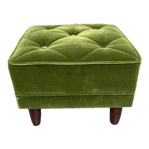 カリモク60 (カリモクロクマル) オットマン モケットグリーン 27 X36206QD ファブリック