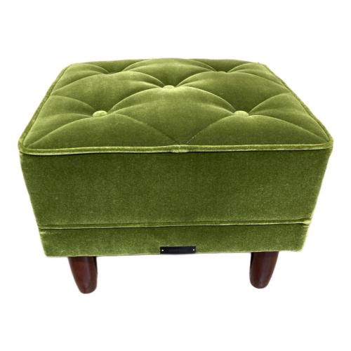 カリモク60 (カリモクロクマル) オットマン モケットグリーン 27 X36206QD ファブリック