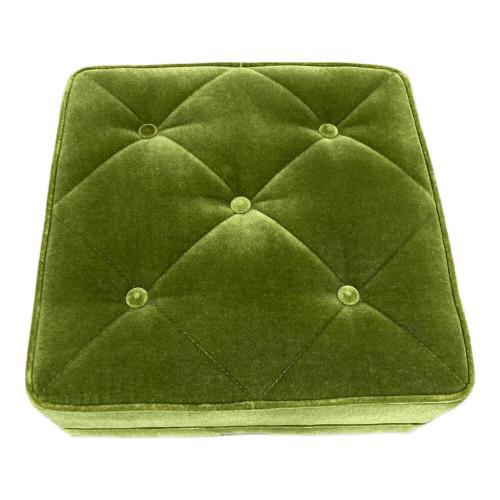 カリモク60 (カリモクロクマル) オットマン モケットグリーン 27 X36206QD ファブリック