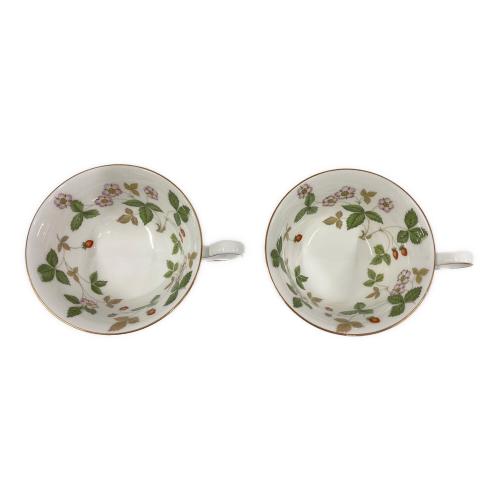 Wedgwood (ウェッジウッド) カップ&ソーサー ワイルドストロベリー 2Pセット