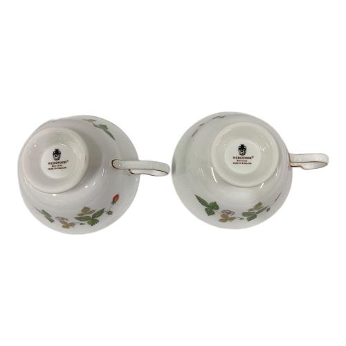 Wedgwood (ウェッジウッド) カップ&ソーサー ワイルドストロベリー 2Pセット