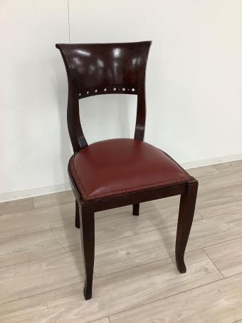 ダイニングチェアー 144 ブラウン×レッド