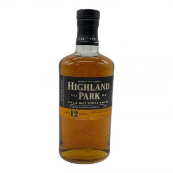 スコッチウィスキー 750ml HIGHLAND PARK 12年 未開封