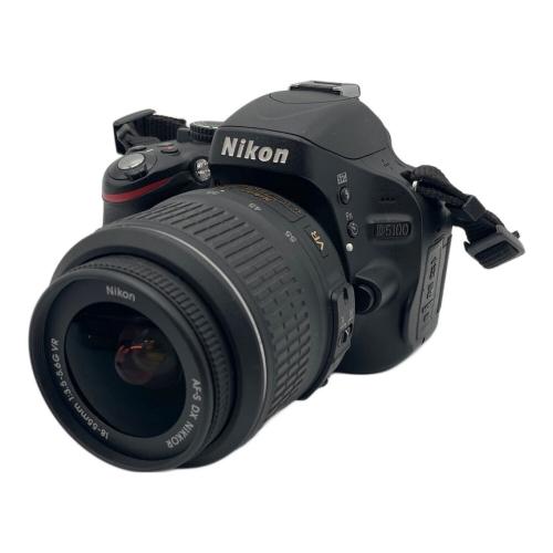 Nikon (ニコン) デジタル一眼レフカメラ D5100 1620万画素 APS-C 23.6mm×15.6mm CMOS 専用電池 SDHCカード SDカード SDXCカード 最高約4コマ/秒 1/4000～30秒 2059011