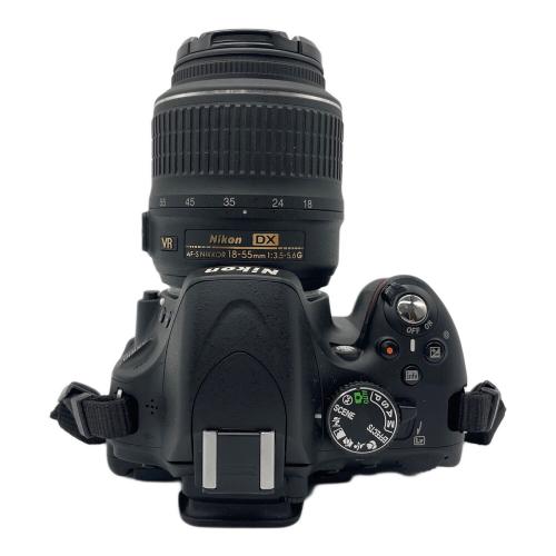 Nikon (ニコン) デジタル一眼レフカメラ D5100 1620万画素 APS-C 23.6mm×15.6mm CMOS 専用電池 SDHCカード SDカード SDXCカード 最高約4コマ/秒 1/4000～30秒 2059011