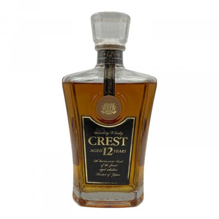 サントリー クレスト ウィスキー 12年 700ml｜トレファクONLINE