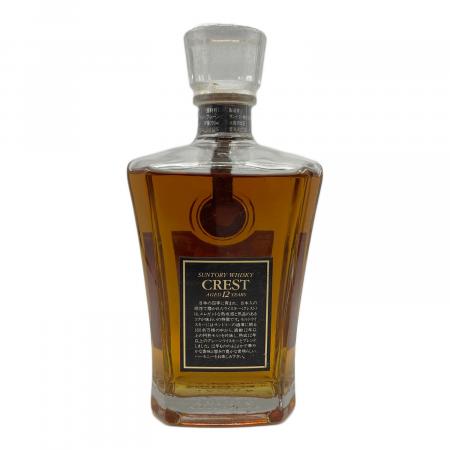 サントリー クレスト ウィスキー 12年 700ml｜トレファクONLINE