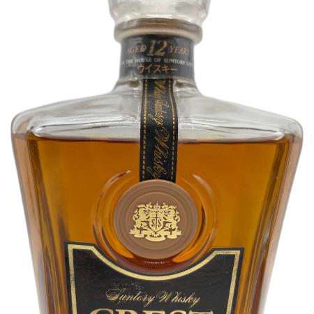 サントリー クレスト ウィスキー 12年 700ml｜トレファクONLINE
