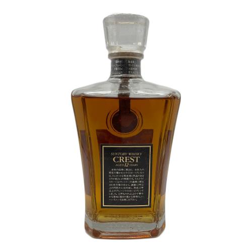 サントリー クレスト ウィスキー 12年 700ml