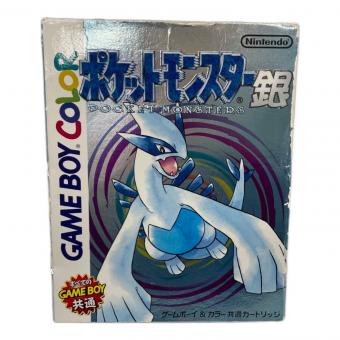 Nintendo (ニンテンドー) ポケットモンスター 銀 ゲームボーイ用ソフト ※箱イタミ有 -