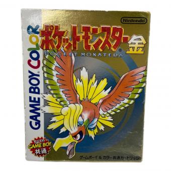 Nintendo (ニンテンドー) ポケットモンスター 金 ゲームボーイ用ソフト ※箱イタミ有 -