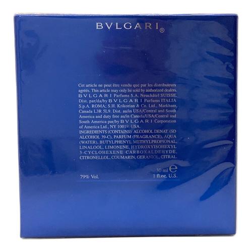 BVLGARI (ブルガリ) オードトワレ ブループールオム 30ml