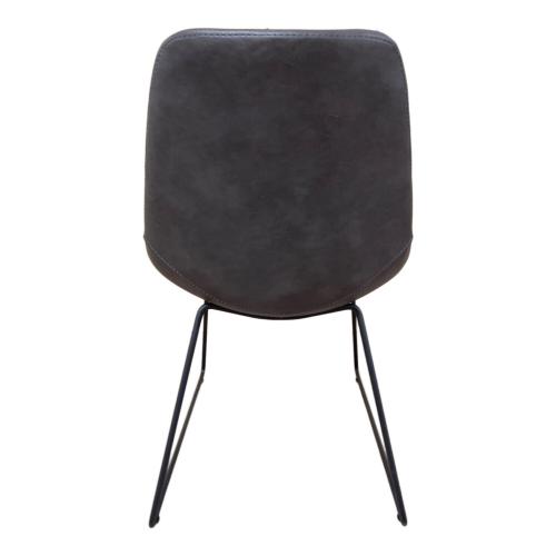 a.depeche (アデペシュ) アームレスチェアー ダークブラウン 189 合皮 PUNISH