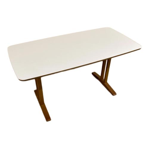 karimoku (カリモク) カフェテーブル ホワイト×ブラウン 228 T36420