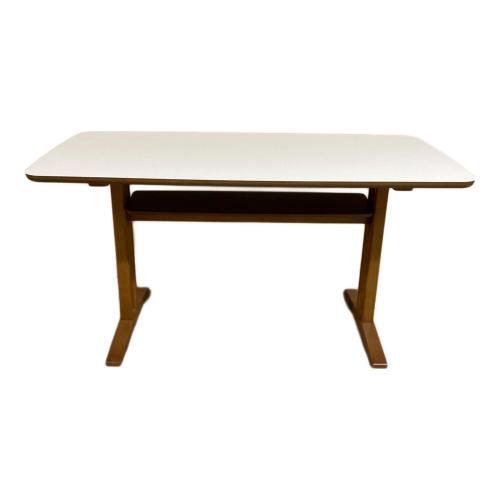 karimoku (カリモク) カフェテーブル ホワイト×ブラウン 228 T36420