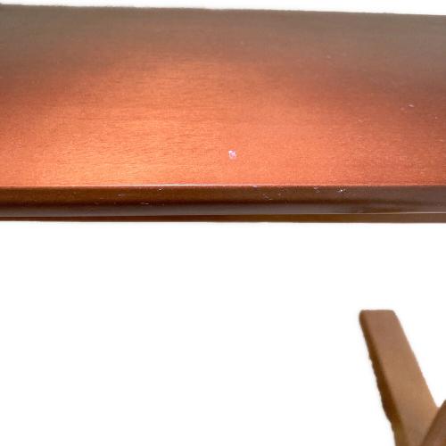 karimoku (カリモク) カフェテーブル ホワイト×ブラウン 228 T36420