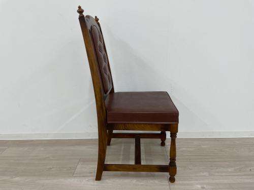 karimoku (カリモク) ダイニングチェアー ブラウン ② 1人掛け