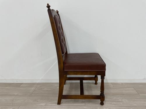 karimoku (カリモク) ダイニングチェアー ブラウン ⑤ 1人掛け