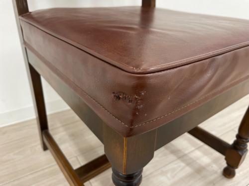 karimoku (カリモク) ダイニングチェアー ブラウン ⑥ 1人掛け