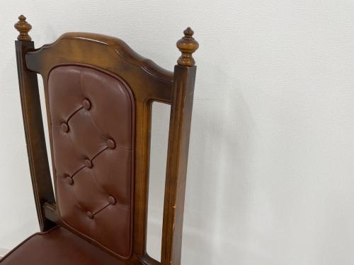 karimoku (カリモク) ダイニングチェアー ブラウン ⑥ 1人掛け