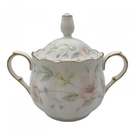 NARUMI　パステルガーデンシリーズ 15品 NARUMI BONE CHINA プレート＆シュガーポット＆ミルクピッチャー