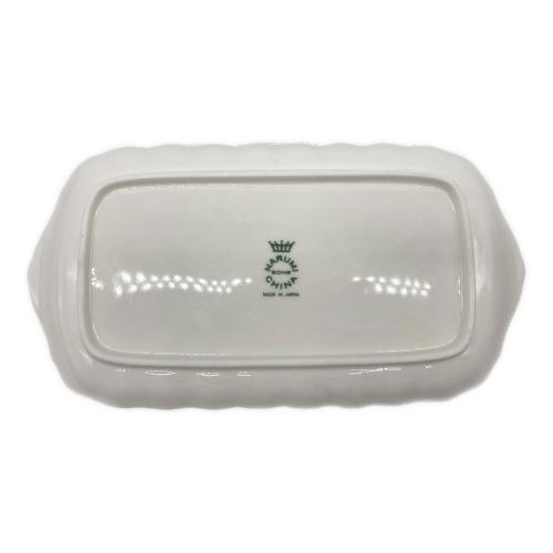 NARUMI BONE CHINA プレート＆シュガーポット＆ミルクピッチャー パステルガーデン 3Pセット