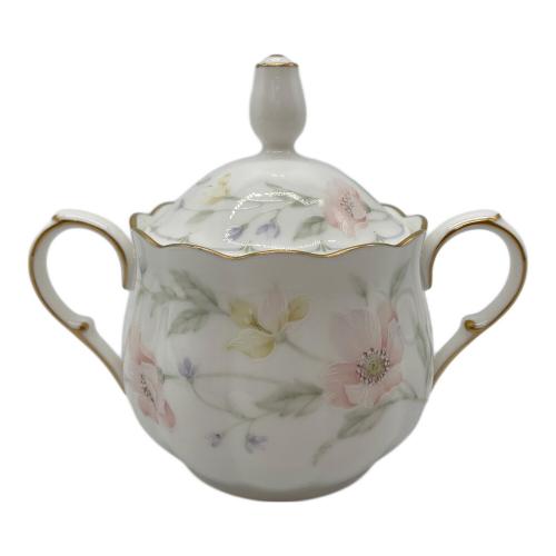 NARUMI BONE CHINA プレート＆シュガーポット＆ミルクピッチャー パステルガーデン 3Pセット