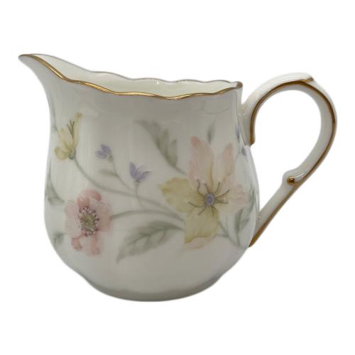 NARUMI BONE CHINA プレート＆シュガーポット＆ミルクピッチャー パステルガーデン 3Pセット