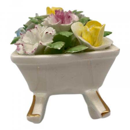 【レア】ロイヤルドルトン　ヴィンテージ・フィギュリン　花　亀 ROYAL DOULTON (ロイヤルドルトン) フィギュリン 花車｜トレファクONLINE