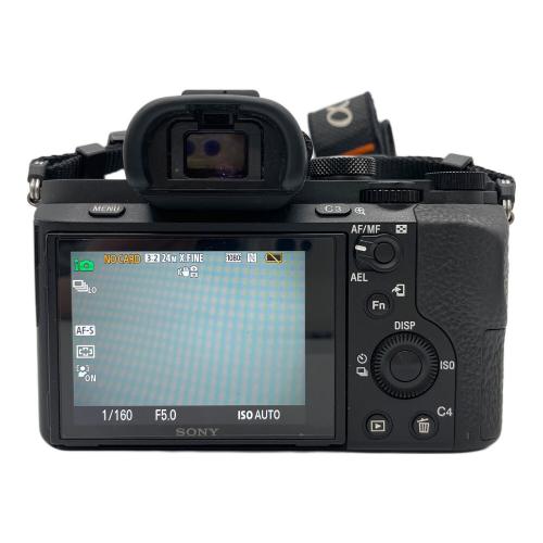 SONY (ソニー) ミラーレス一眼カメラ レンズセット 3.5-5.6 28-70ｍｍ α7 II ILCE-7M2 2430万画素 CMOS 専用電池 SDXCカード対応 ISO100～25600 1/8000～30秒 3074370