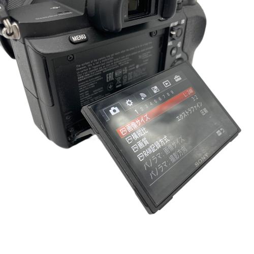 SONY (ソニー) ミラーレス一眼カメラ レンズセット 3.5-5.6 28-70ｍｍ α7 II ILCE-7M2 2430万画素 CMOS 専用電池 SDXCカード対応 ISO100～25600 1/8000～30秒 3074370