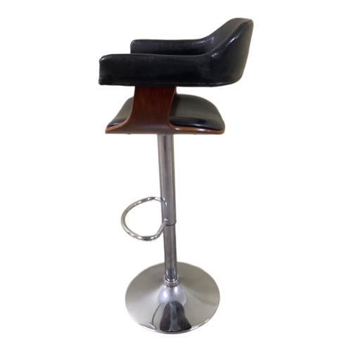 宮武製作所 (ミヤタケセイサクジョ) カウンターチェアー ブラック KNC-J1080 バーチェア Gracia