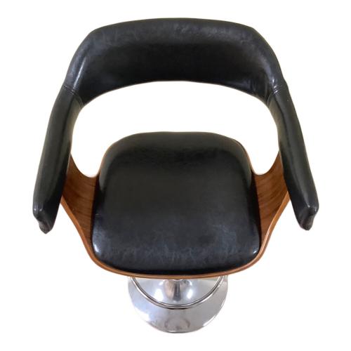 宮武製作所 (ミヤタケセイサクジョ) カウンターチェアー ブラック KNC-J1080 バーチェア Gracia