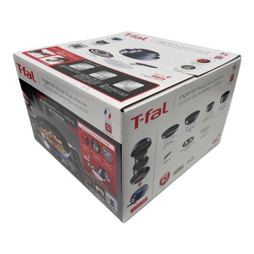 T-Fal (ティファール) フライパンセット ガス火専用 L43792 インジニオ．ネオロイヤルブルー.インテンス セット9