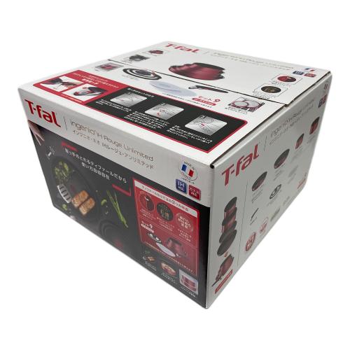 T-Fal (ティファール) フライパンセット IH ガス火対応 L38392 インジニオ.ネオ IHルージュ.アンリミテッド 9セット