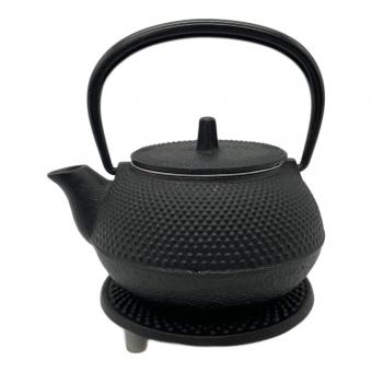 岩鋳 (イワチュウ) 鉄瓶 土台付 3型 アラレ