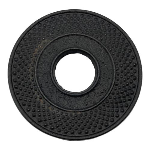 岩鋳 (イワチュウ) 鉄瓶 土台付 3型 アラレ