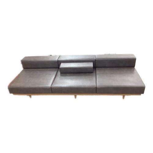 WEDO 3人掛けソファー グレー 141 合皮 Neil Sofa