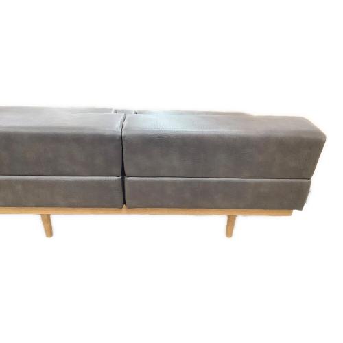 WEDO 3人掛けソファー グレー 141 合皮 Neil Sofa