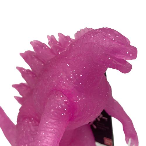 BANDAI (バンダイ) ソフビフィギュア ムービーモンスターシリーズ GODZILLA EVOLVEDver クリアラメピンク
