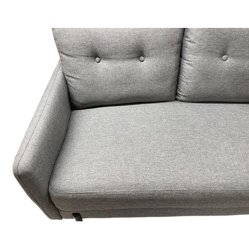 UNICO (ウニコ) 2人掛けソファー ライトグレー 56 ファブリック LOWEY