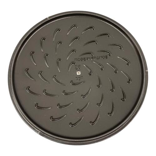 Staub (ストウブ) ホーロー鍋 ブラック ブレイザー・ソテーパン Chistera 28 cm