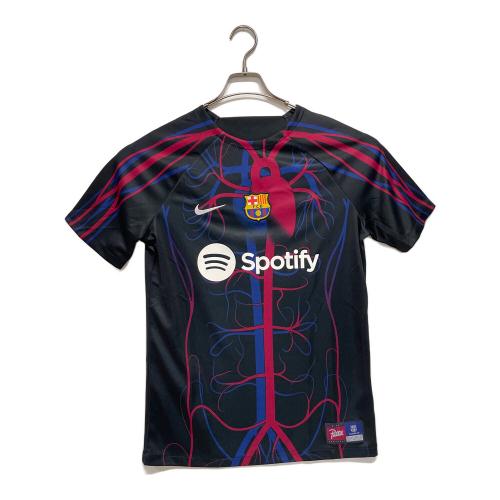 NIKE (ナイキ) ゲームシャツ メンズ SIZE M ブラック FD2372-011 パタ × FCバルセロナ クーラールス・デル・モン プレマッチ