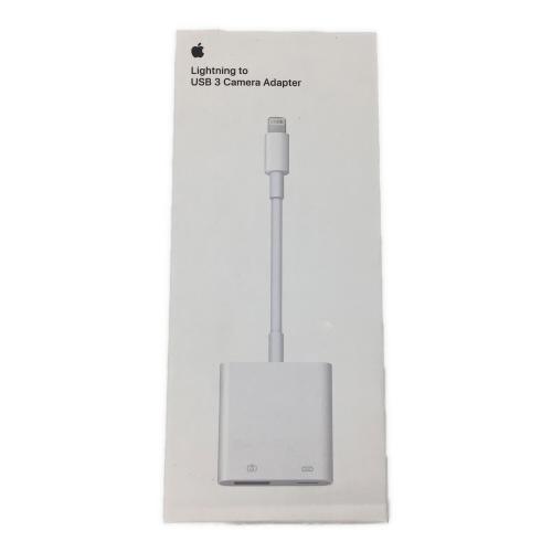 Apple (アップル) Lightning USB-3 カメラアダプタ